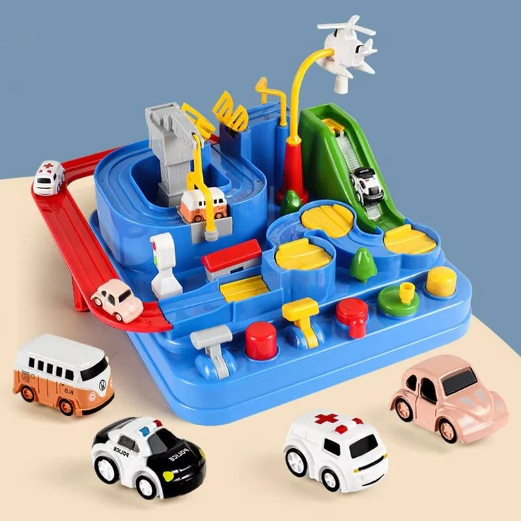 Children’s Mechanical Vehicle Track Game - product detail 5
