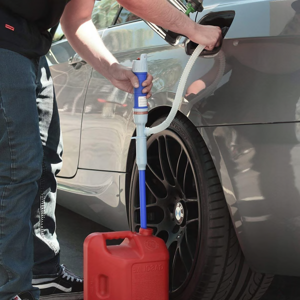 Electric Liquid Transfer Pump & Siphon - Electric Hand Pump, Battery Powered Siphon Pump for Gas, Fuel, Diesel, Water - product image 1