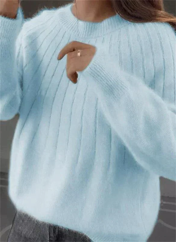 Soft Cashmere Knitted Sweater for Women - Warm and Luxury - product image 6