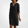 Summer Dress With V-Neck - product image 1