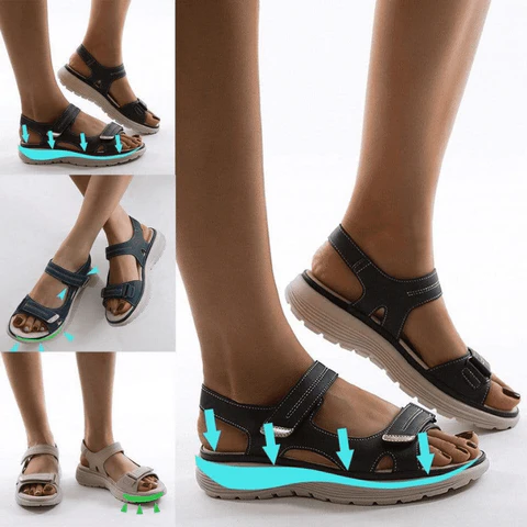 Women's orthopedic sandals - adjustable straps for optimal comfort - product image 6