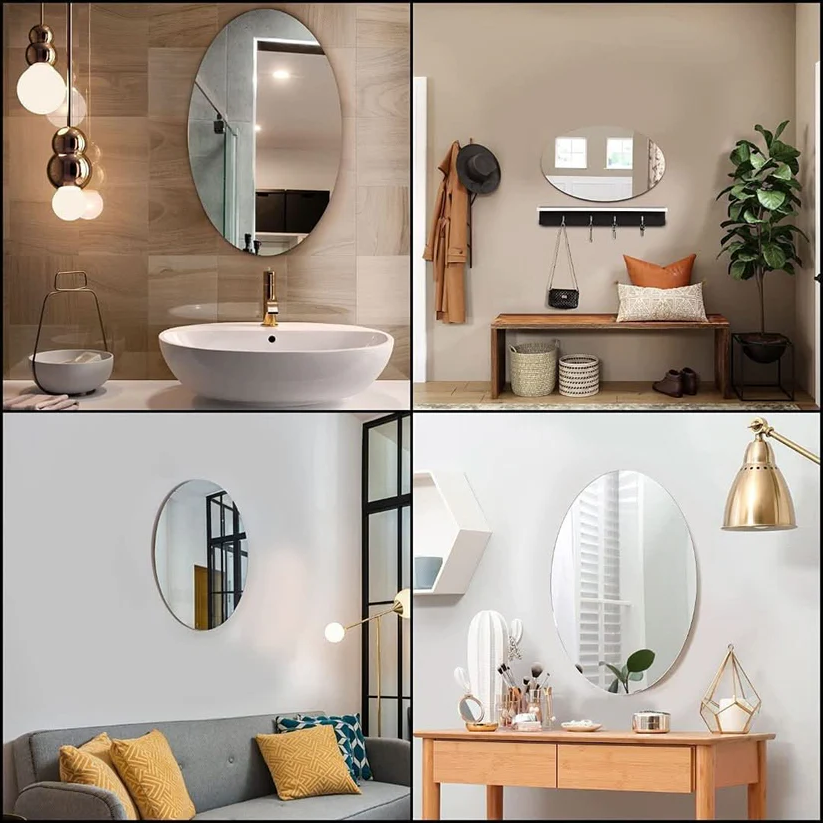 Adhesive Mirror | Oval Shape - product image 4