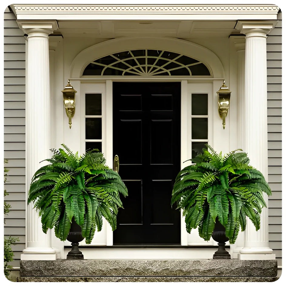 UV Resistant Lifelike Artificial Boston Fern For Outdoors - product detail 5