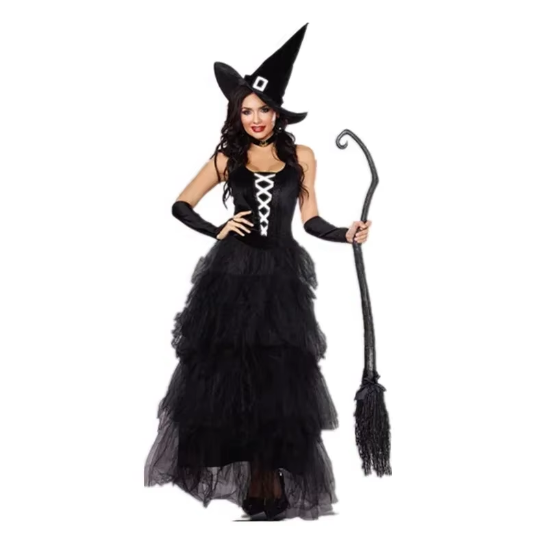 Official Witch Costume Masquerade Party Adult Role-Play - product image 5