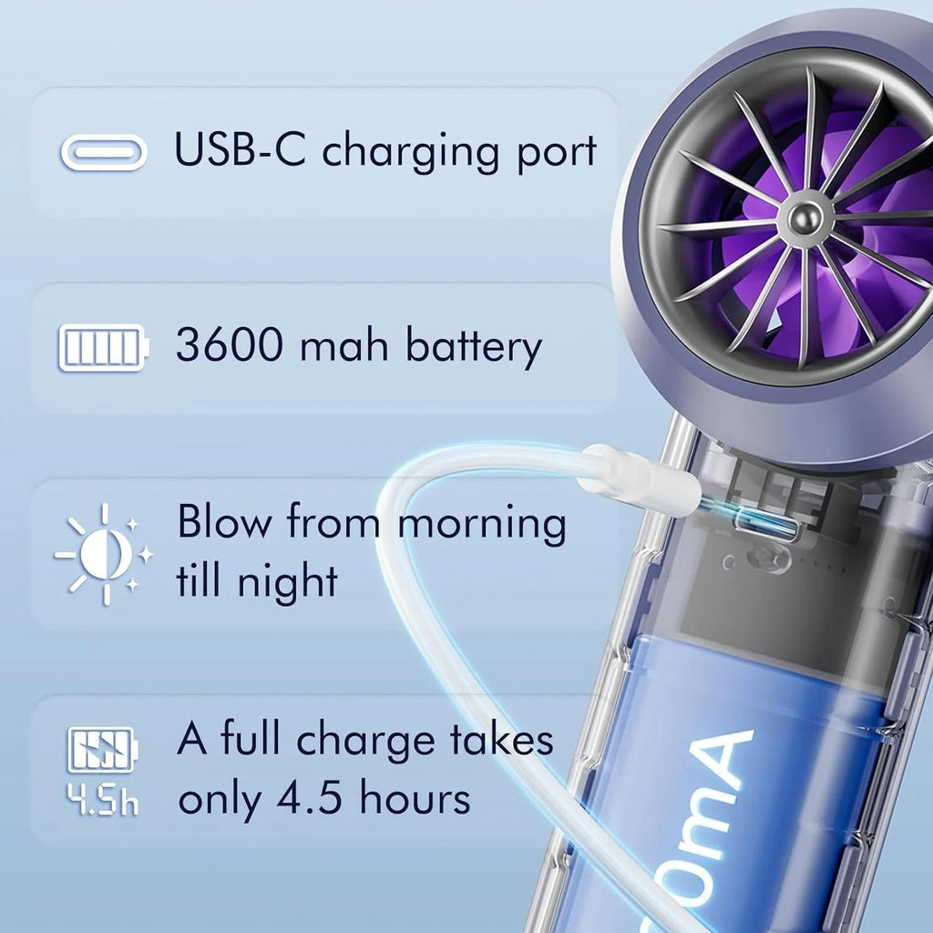 Portable Handheld Fan - product detail 3