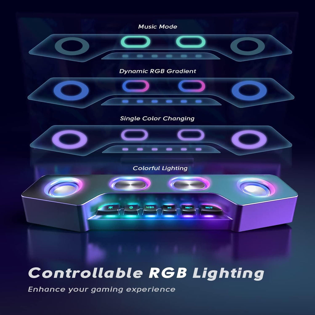 Wireless RGB Computer Speakers - product detail 5