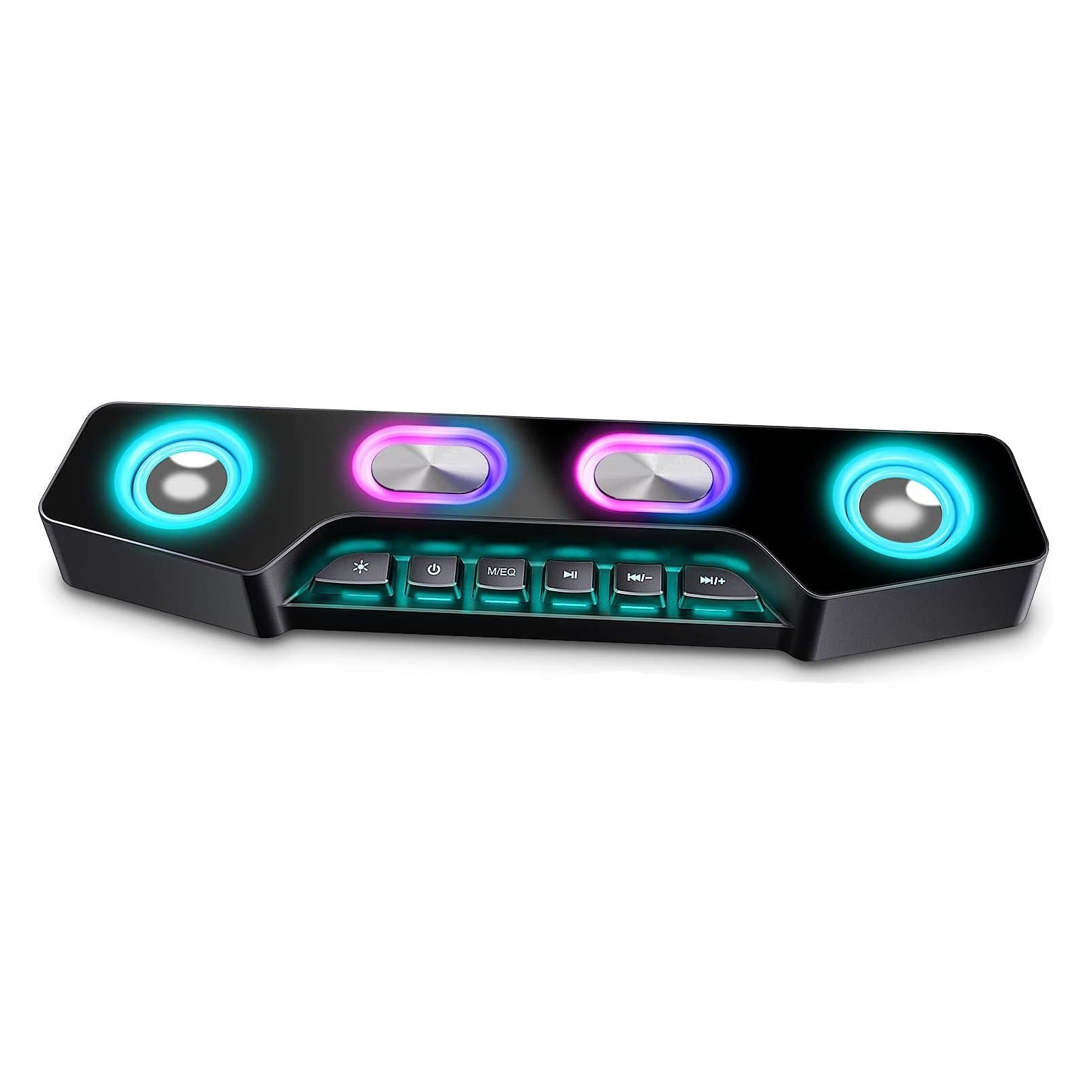 NOMOVA Wireless RGB Computer Speakers