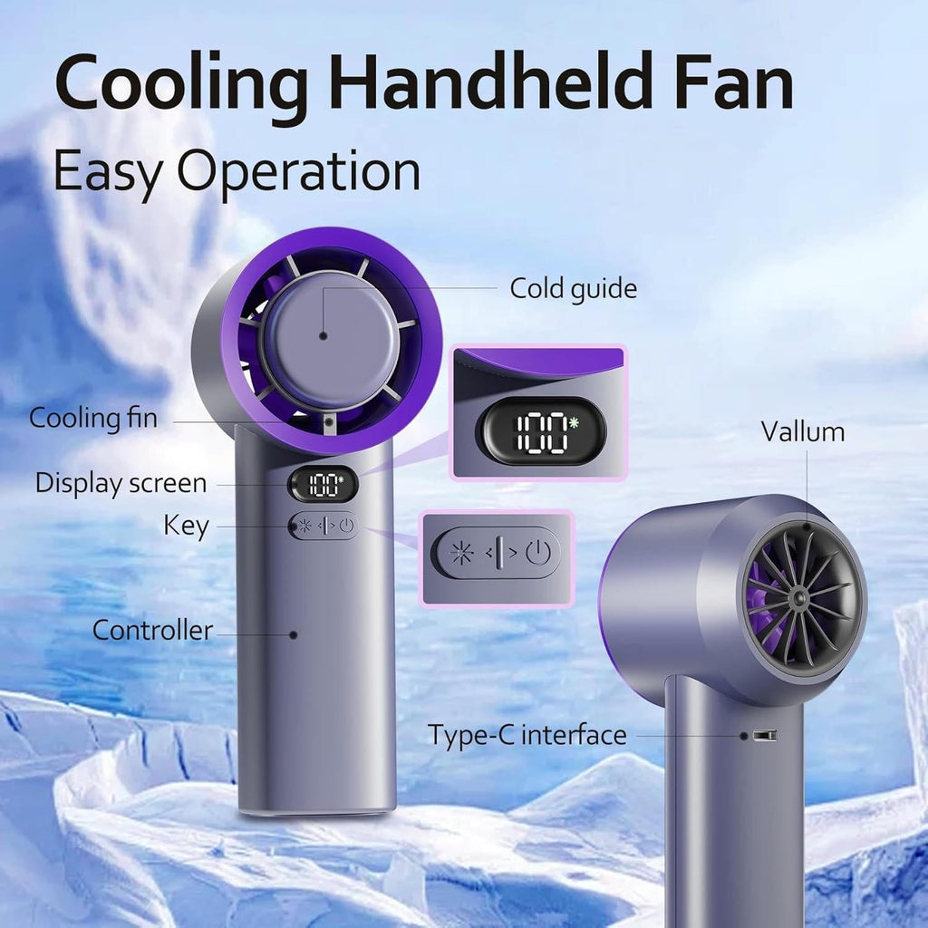 Portable Handheld Fan - product detail 2