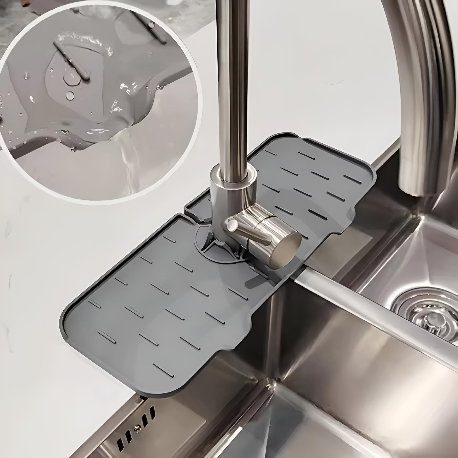 NOMOVA Kitchen Sink Faucetsplash Guard