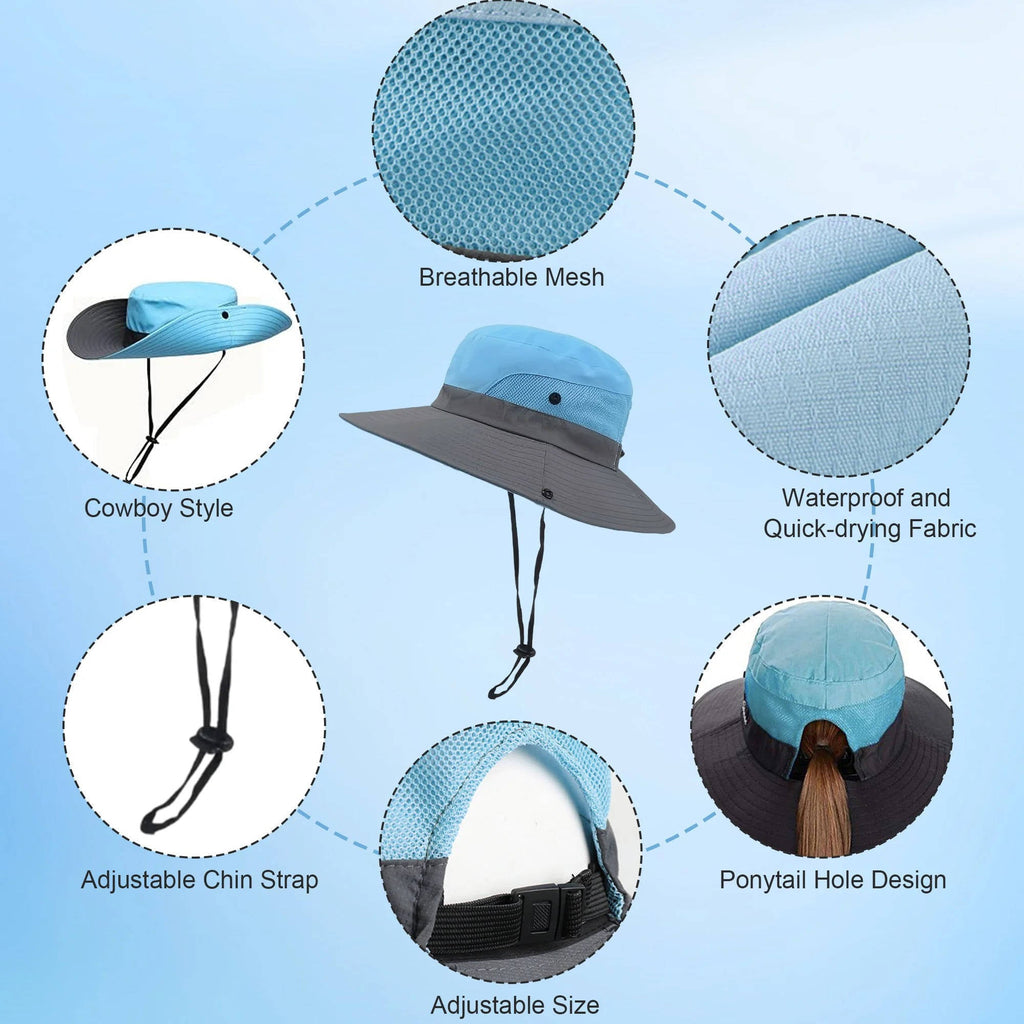 UV Protection Foldable Sun Hat - product detail 4