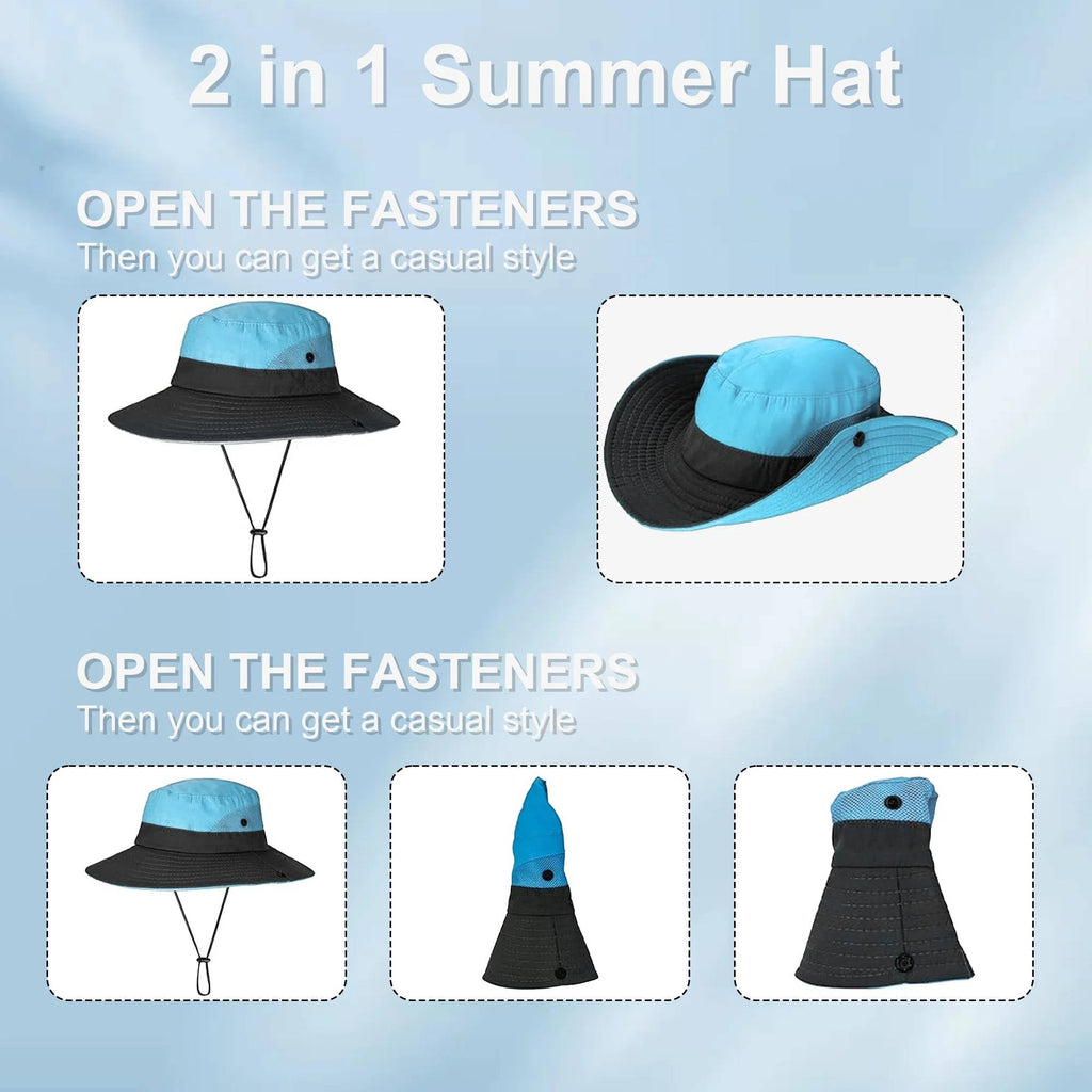 UV Protection Foldable Sun Hat - product detail 3