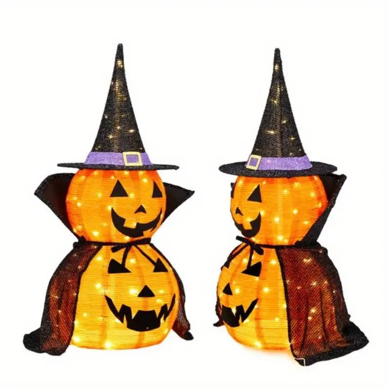 2 Pcs 3ft Halloween Collapsible Lighted In/Outdoor - product detail 6