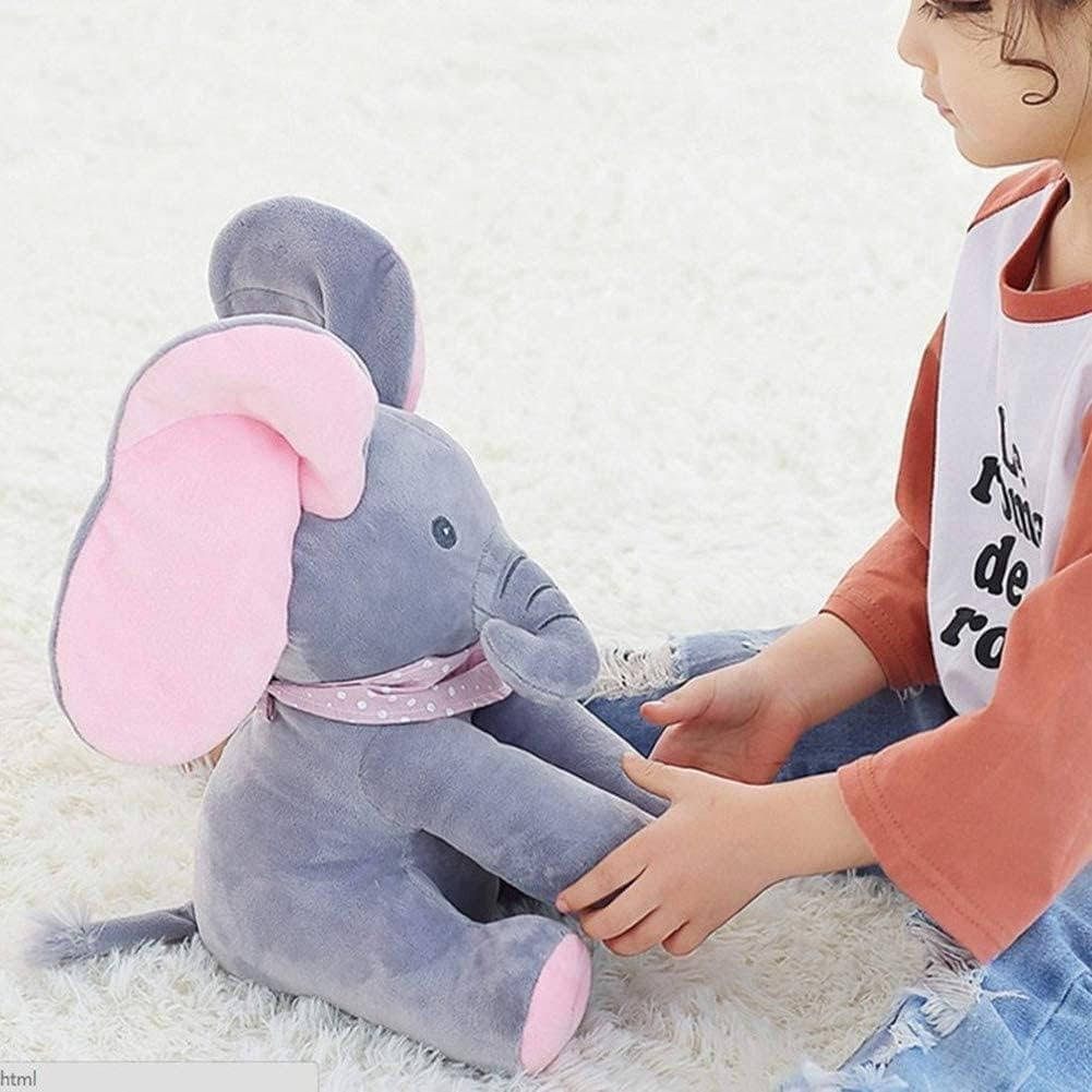Peek a boo Talking Elephant toy - product detail 6