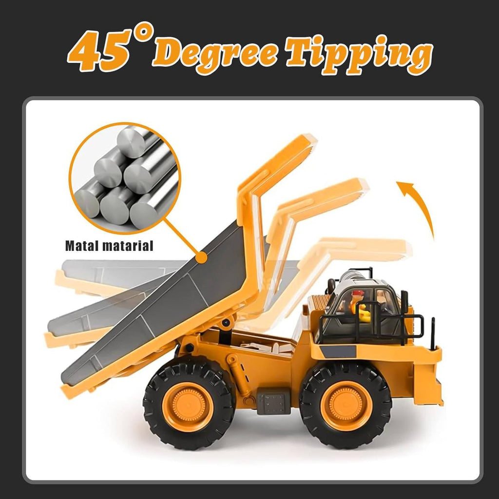 4WD Remote Control Excavator Bulldozer Dump - product detail 15