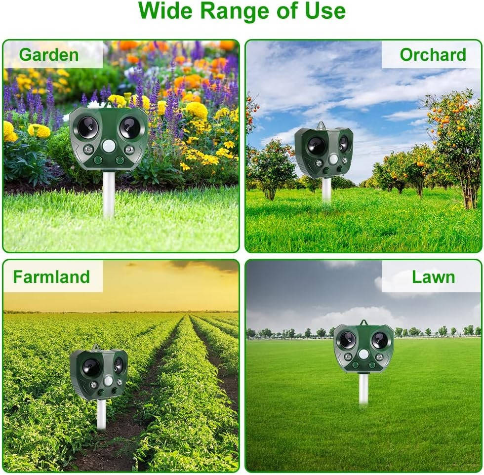 Pigeon And Bird Scarer Ultrasonic And Pest Defender - product detail 5