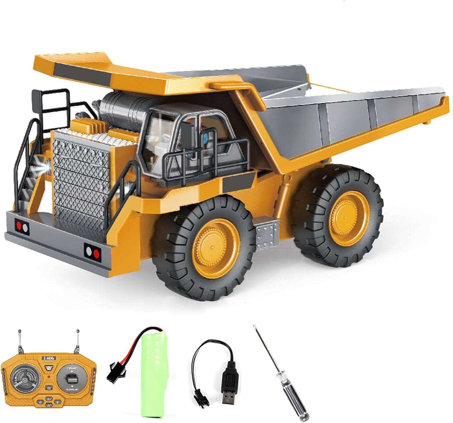 4WD Remote Control Excavator Bulldozer Dump - product detail 14