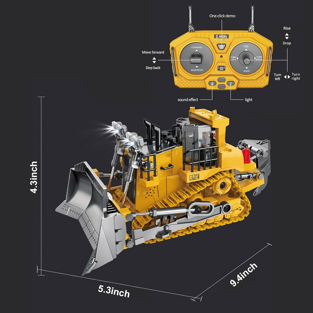 4WD Remote Control Excavator Bulldozer Dump - product detail 13