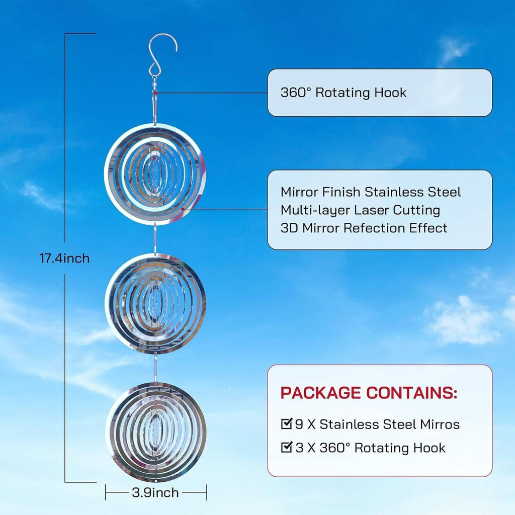 Outdoor Bird Deterrents Scare Device - product detail 5