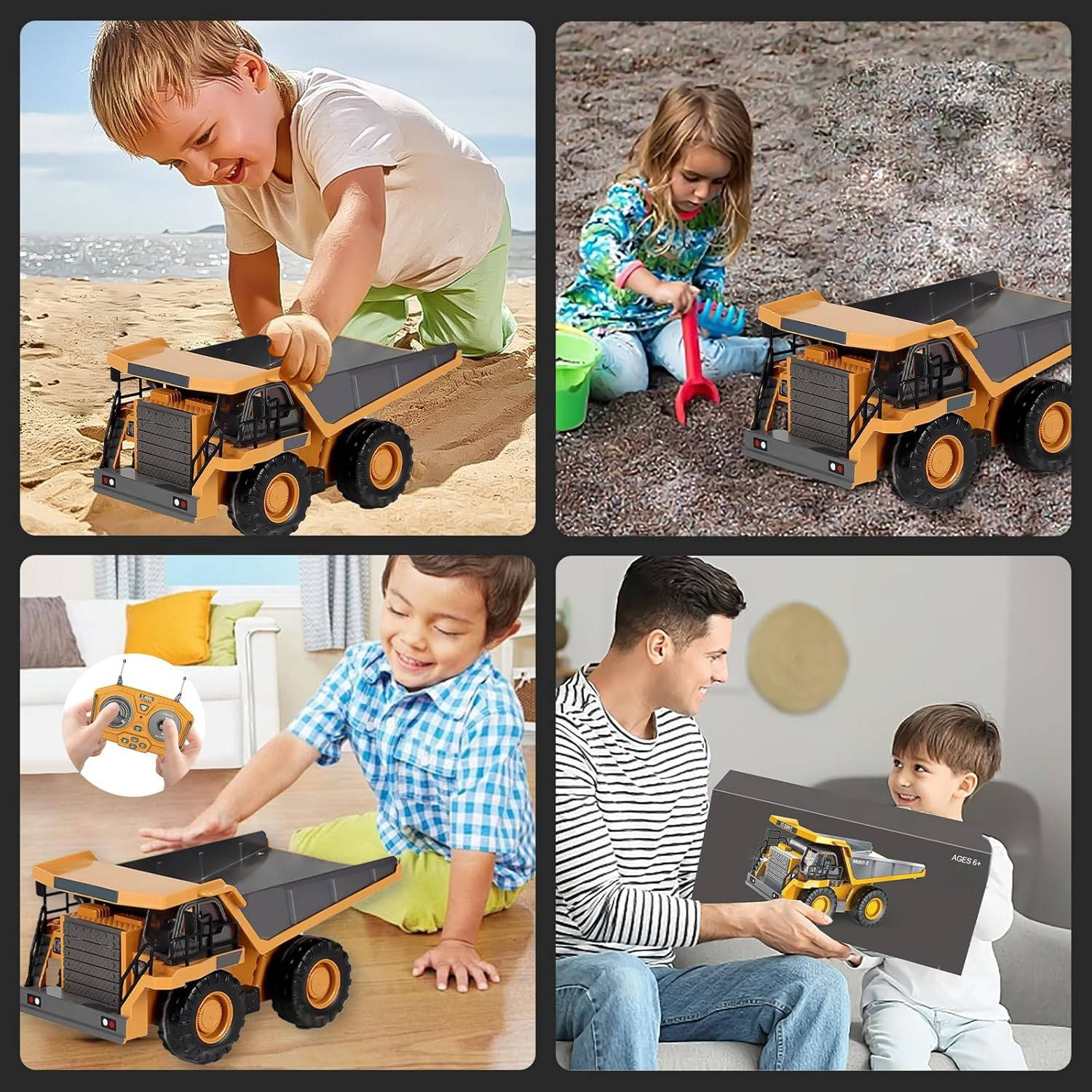 4WD Remote Control Excavator Bulldozer Dump - product detail 17