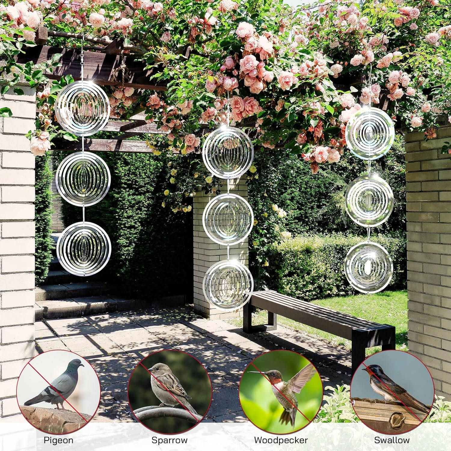 Outdoor Bird Deterrents Scare Device - product detail 2