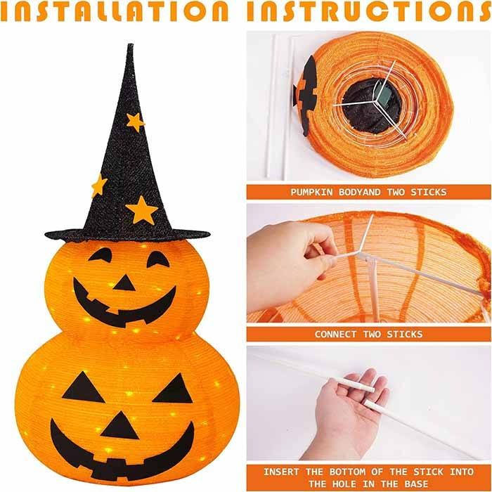 Halloween Pumpkin Outdoor Decorations - product detail 7