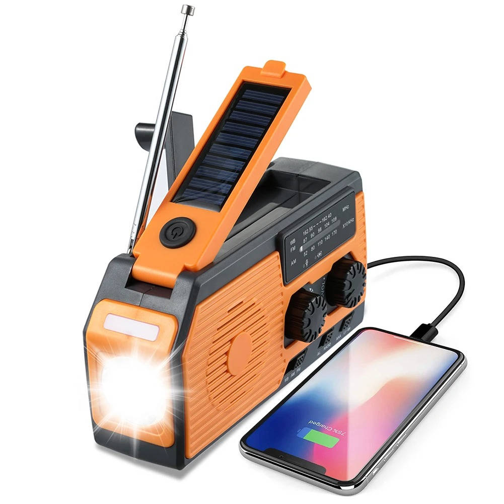 NOMOVA Solar Hand Crank Emergency Radio