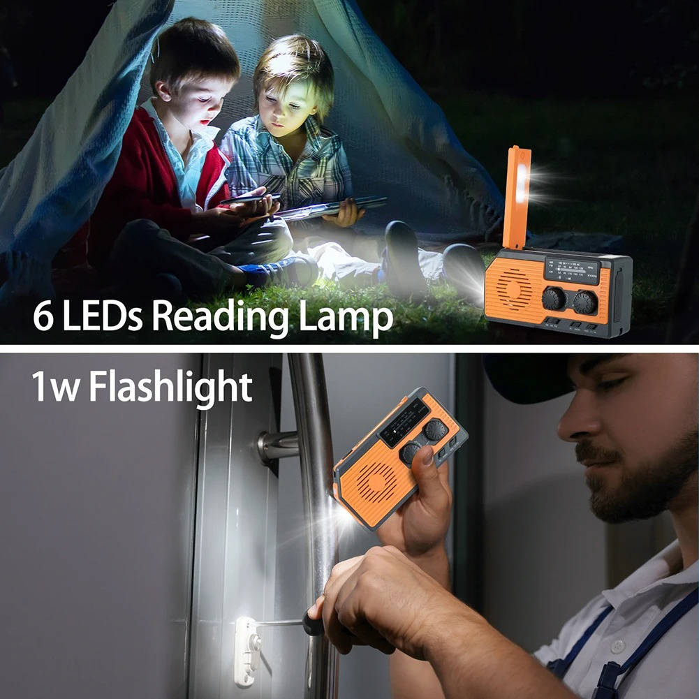 Solar Hand Crank Emergency Radio - product detail 3