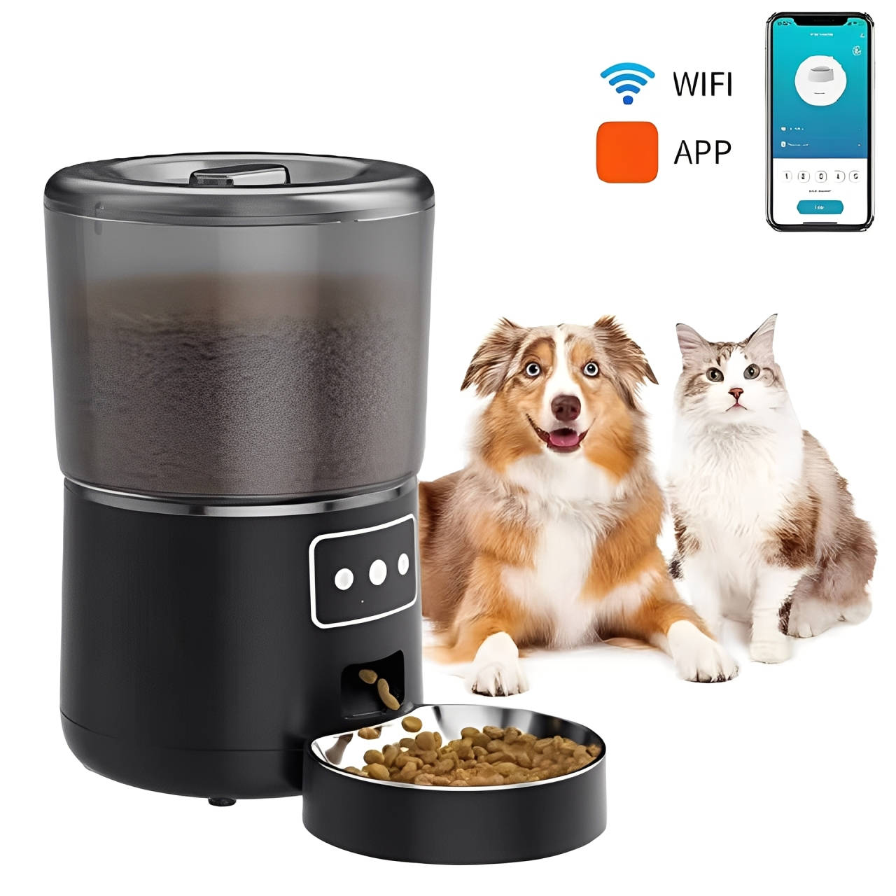 NOMOVA Automatic Smart Pet Feeder For Cats Dogs