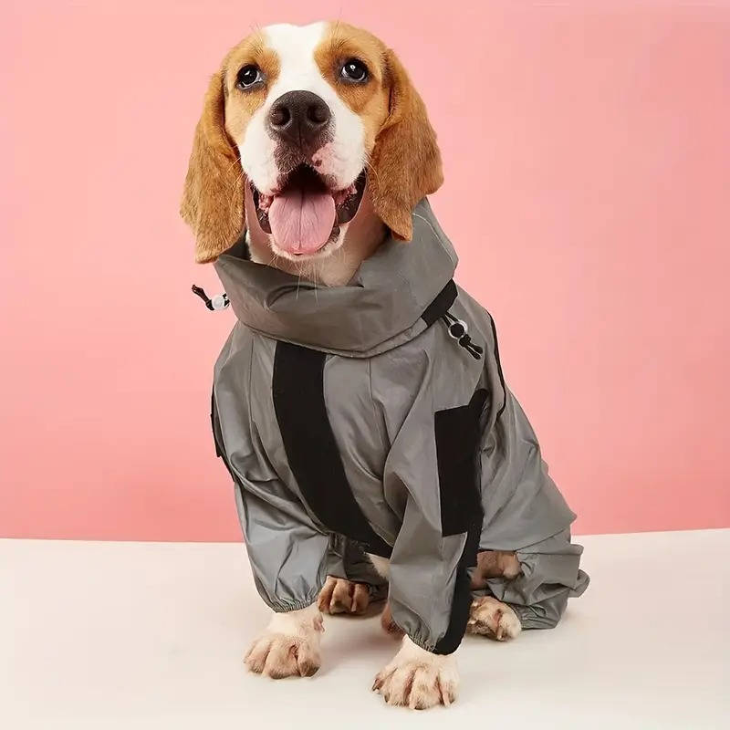Waterproof Dogs Raincoat - product detail 5