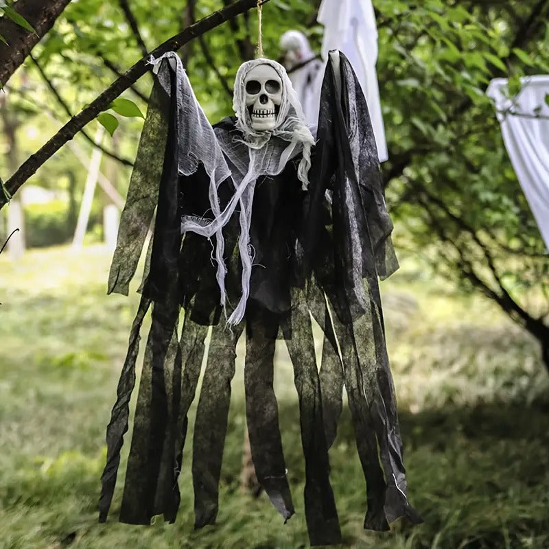 Glowing Skull Scary Outdoor Halloween Decorations- Set - product detail 4