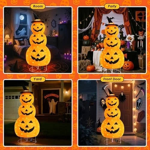 Halloween Pumpkin Outdoor Decorations - product detail 8
