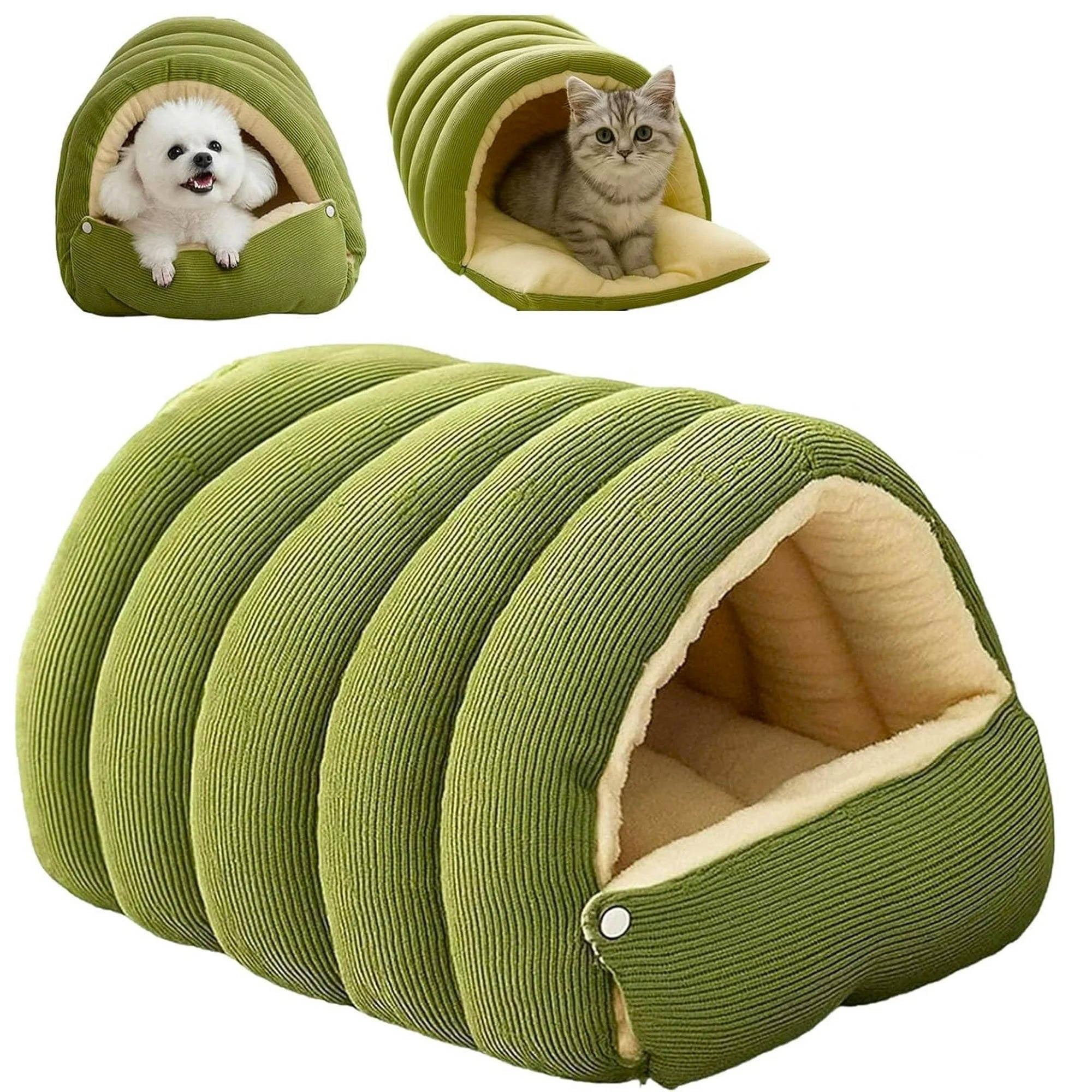NOMOVA Removable and Washable Winter Closed off Cat Bed