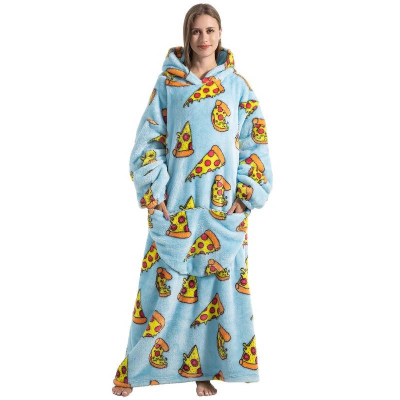 NOMOVA Long Wearable Blanket Hoodie