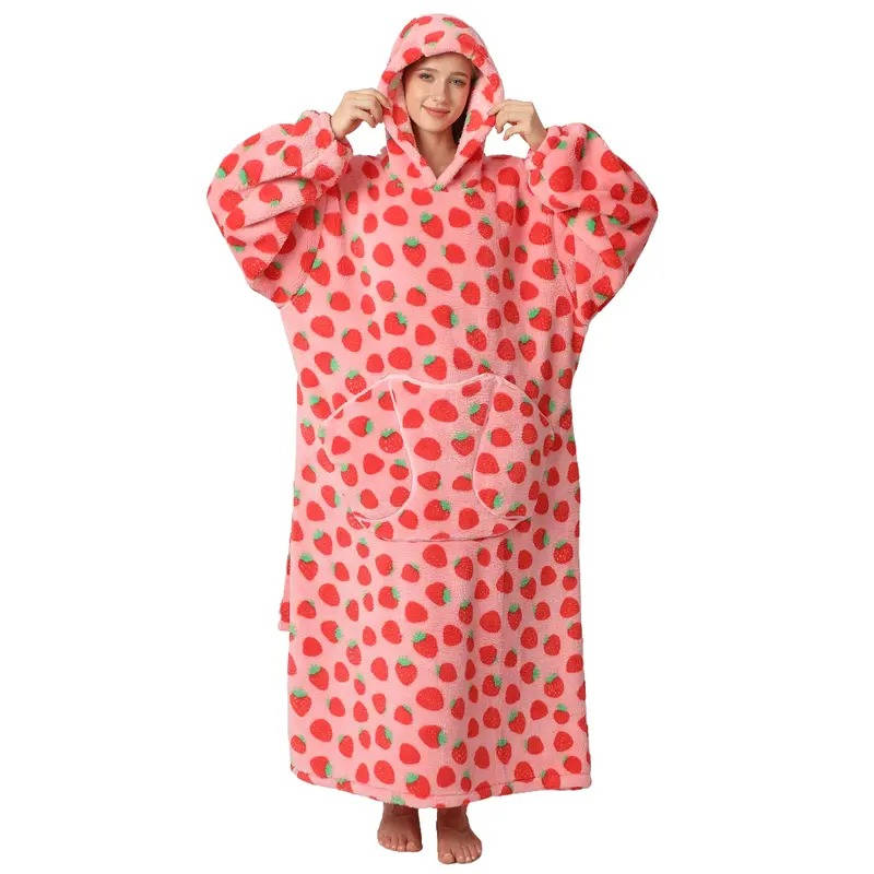 Long Wearable Blanket Hoodie - product detail 16