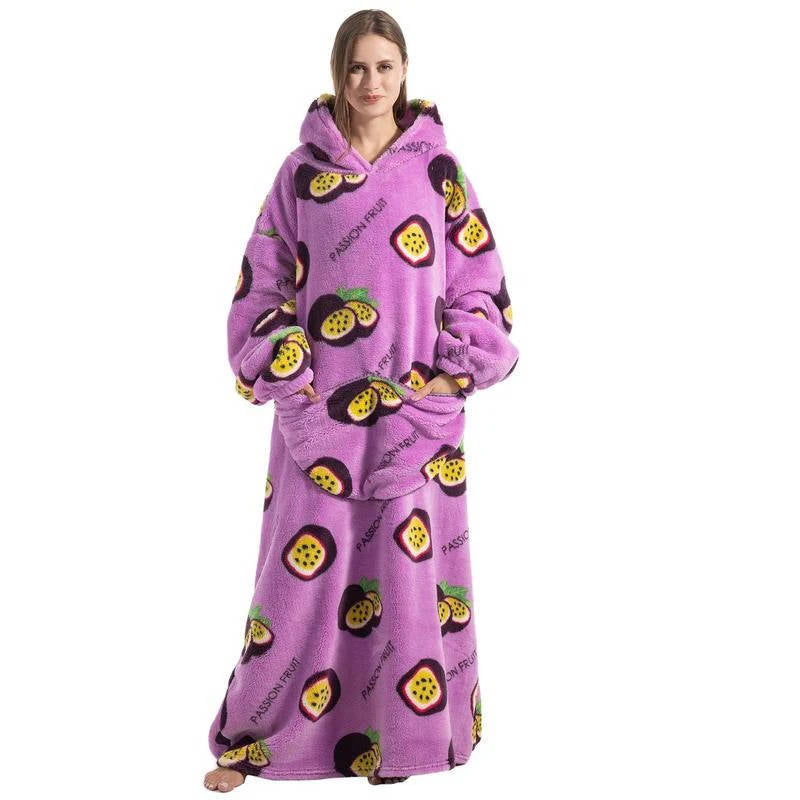 Long Wearable Blanket Hoodie - product detail 7