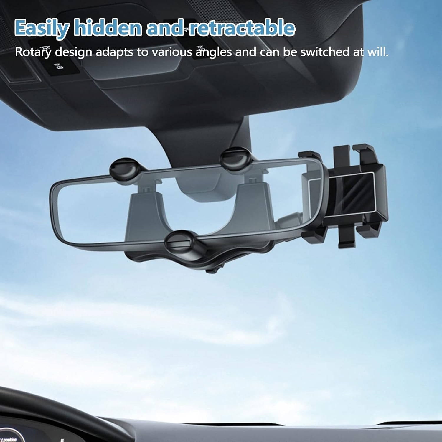 Rotatable and Retractable Car Phone Holder - product detail 5