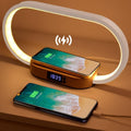 NOMOVA Alarm Clock with Wireless Charging and Night Light