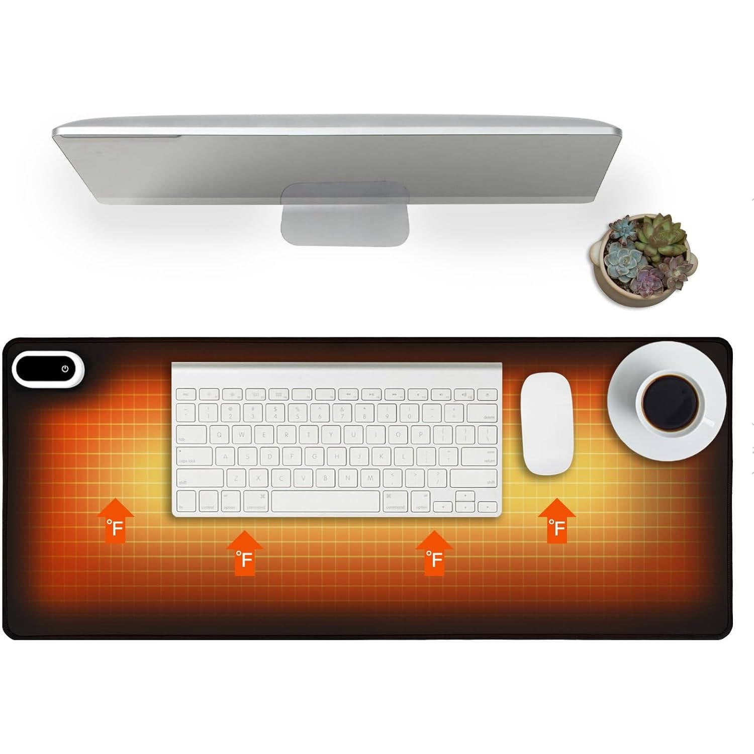 NOMOVA Heated Desk and Mouse Pad