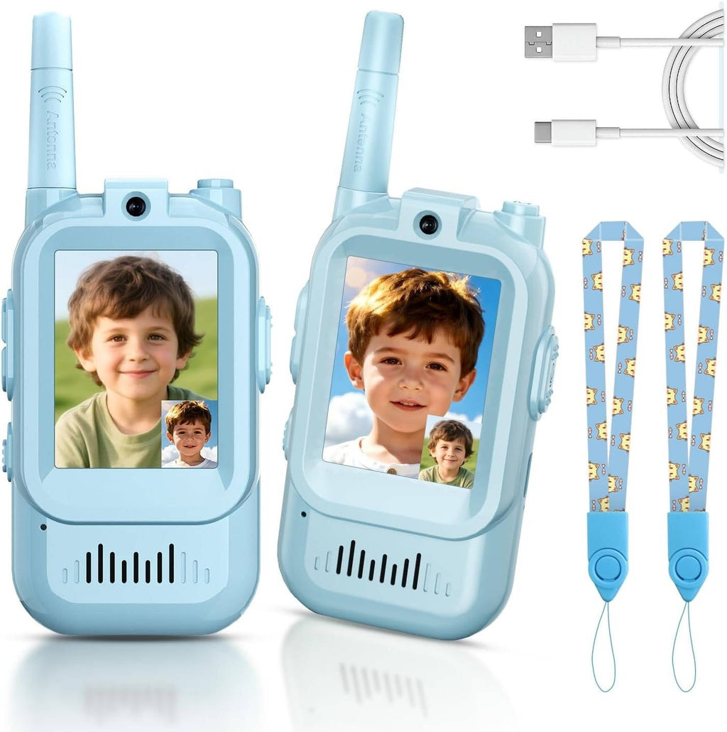 NOMOVA Kids Walkie Talkies Video Voice & Chat 2 Set