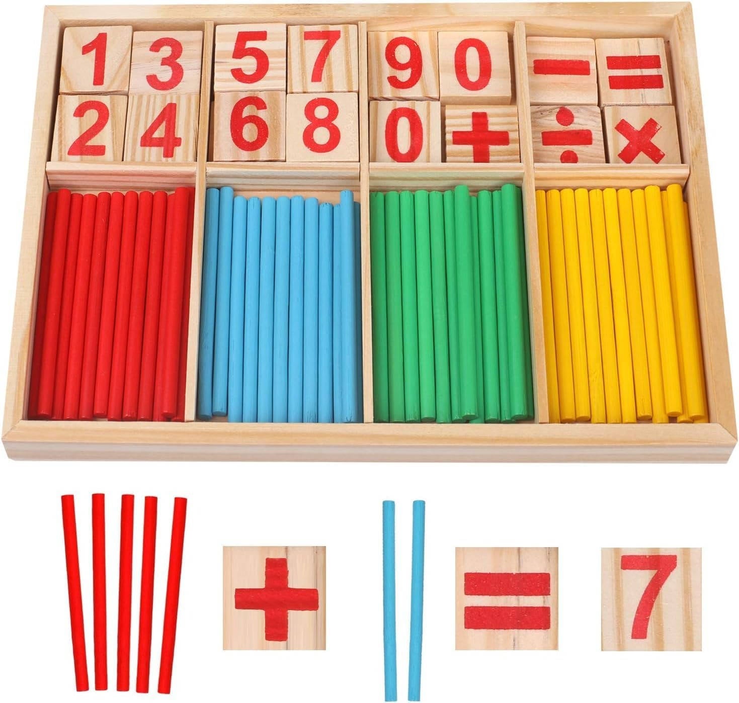 NOMOVA Counting Sticks Educational Toys