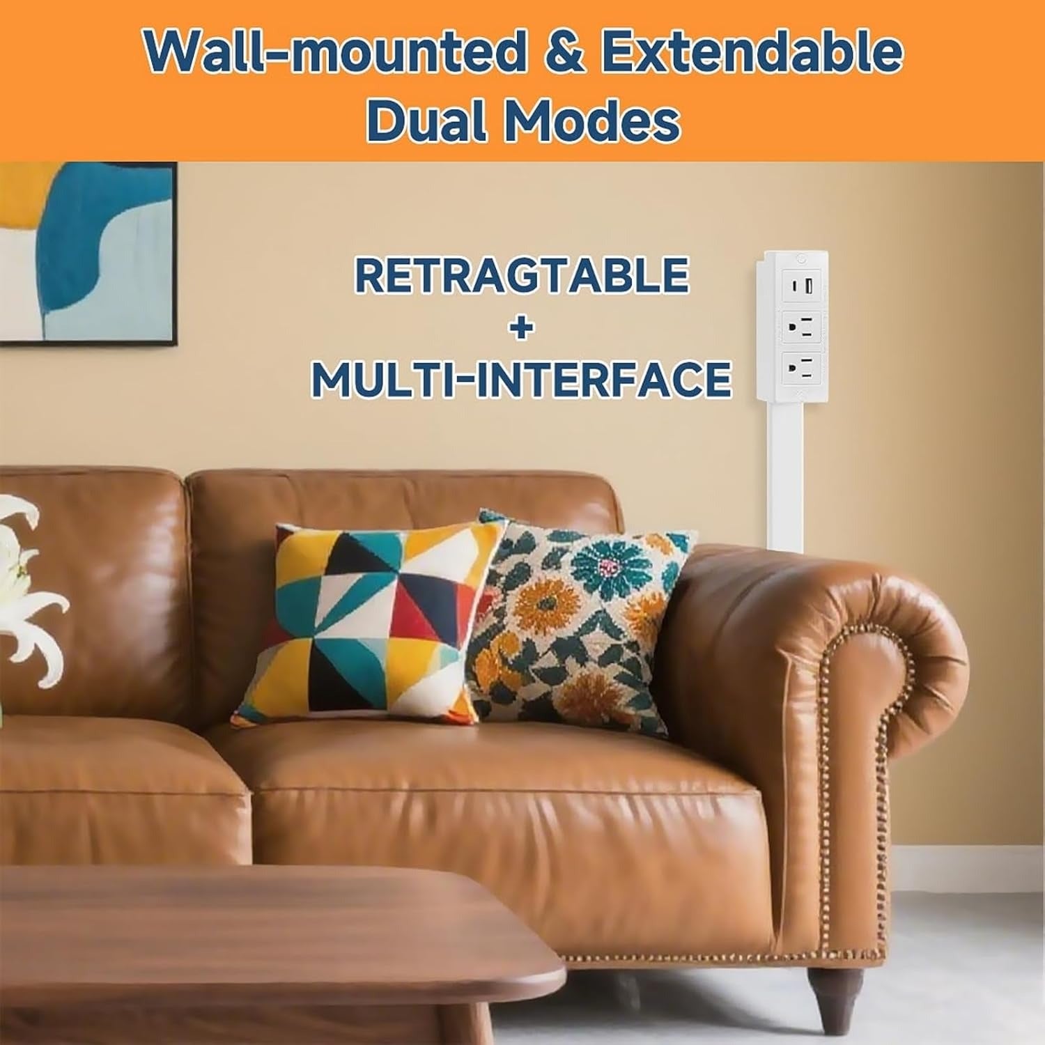 Plug in Extender Outlet with Rotating Arm - product detail 2