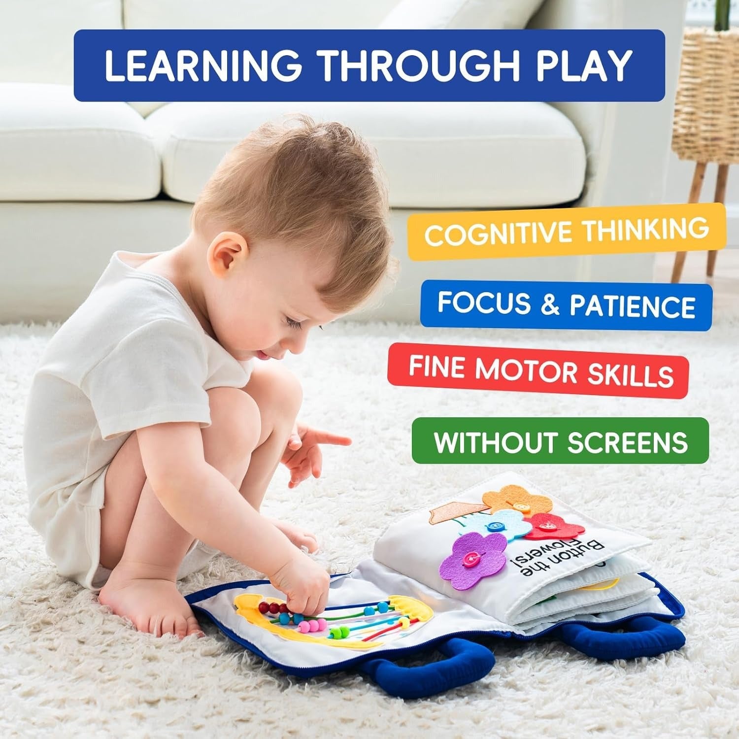 Montessori Book 1 Year Old Baby - product detail 2