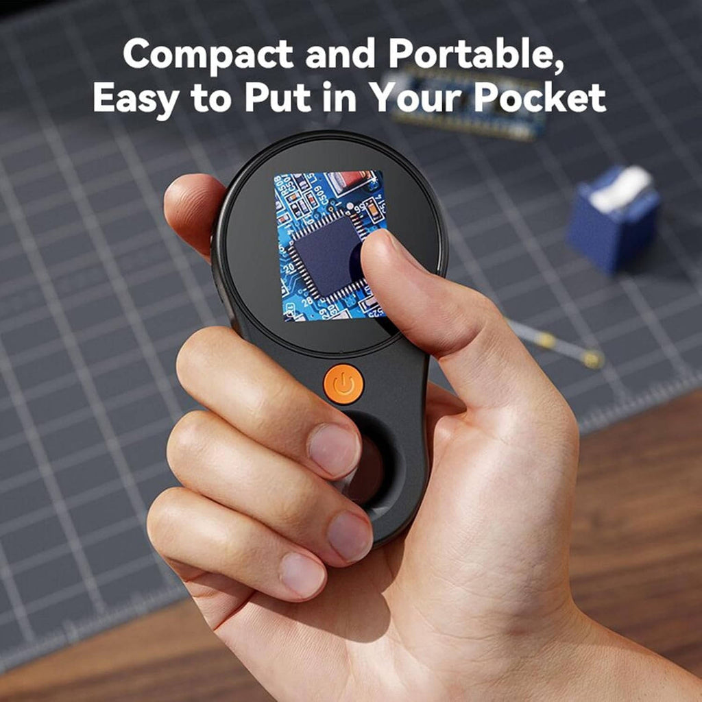 Handheld Portable Microscope Coin & Jewelry Magnifier 500X - product detail 4