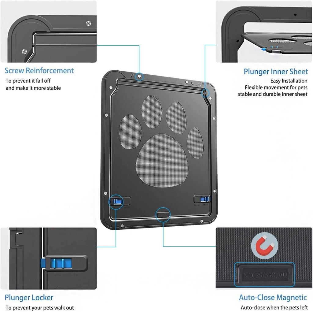 Pet Screen Door For Dogs And Cats - product detail 4