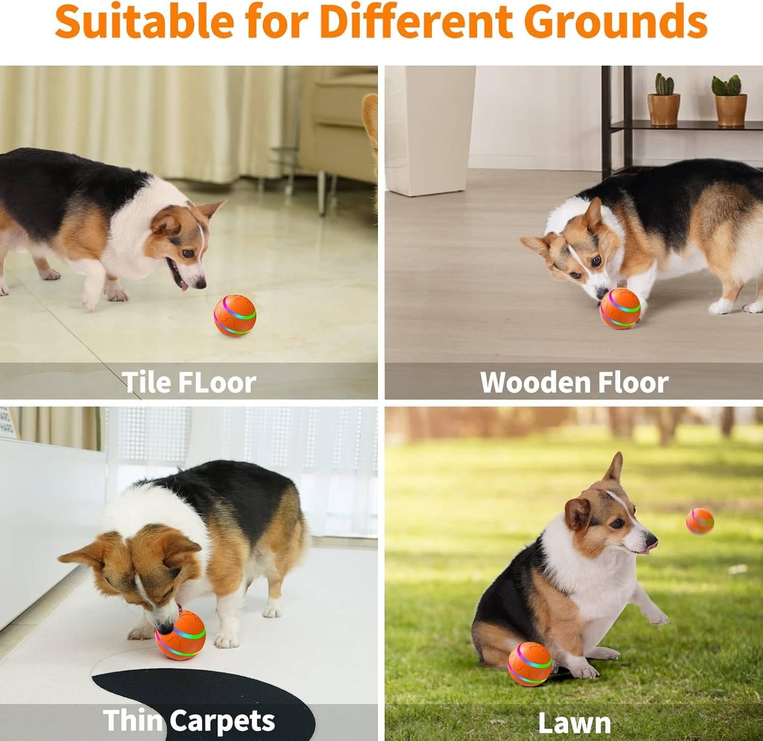 Interactive Dog Ball Toy - product detail 8