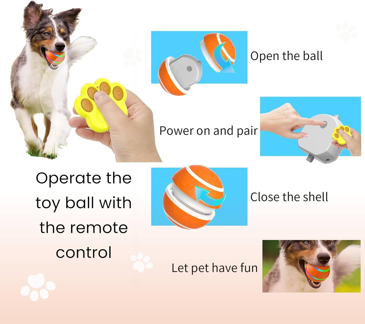 Interactive Dog Ball Toy - product detail 6