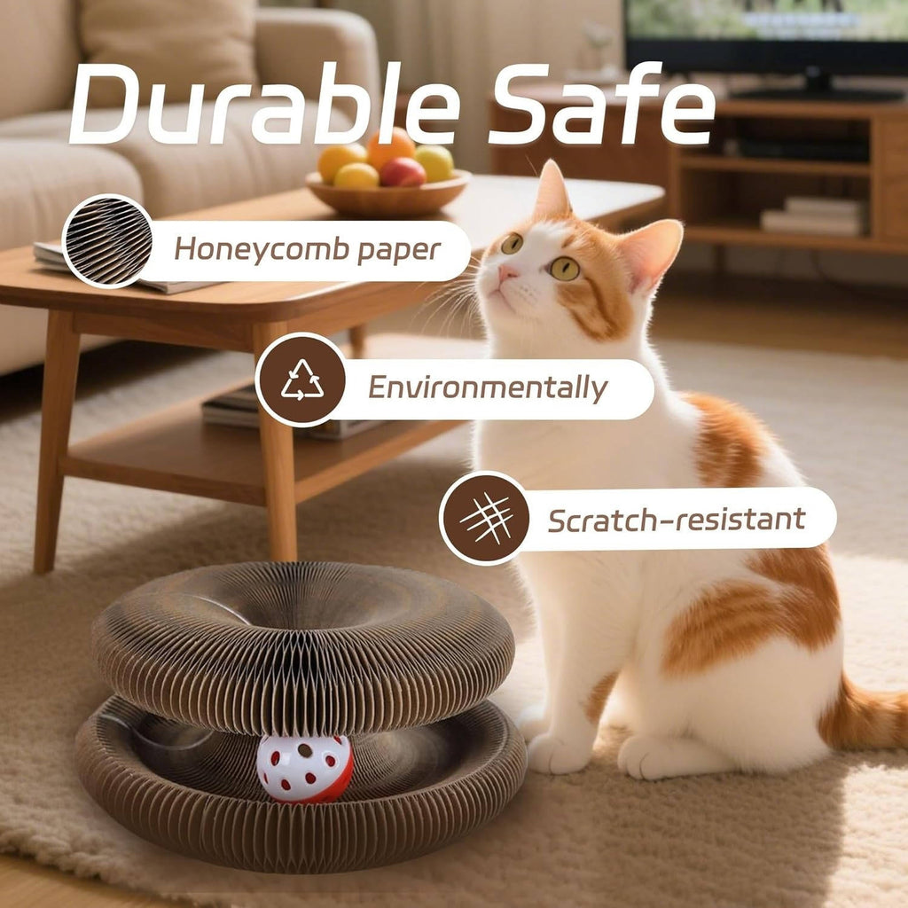 Cat Scratcher with Ball Track - product detail 4