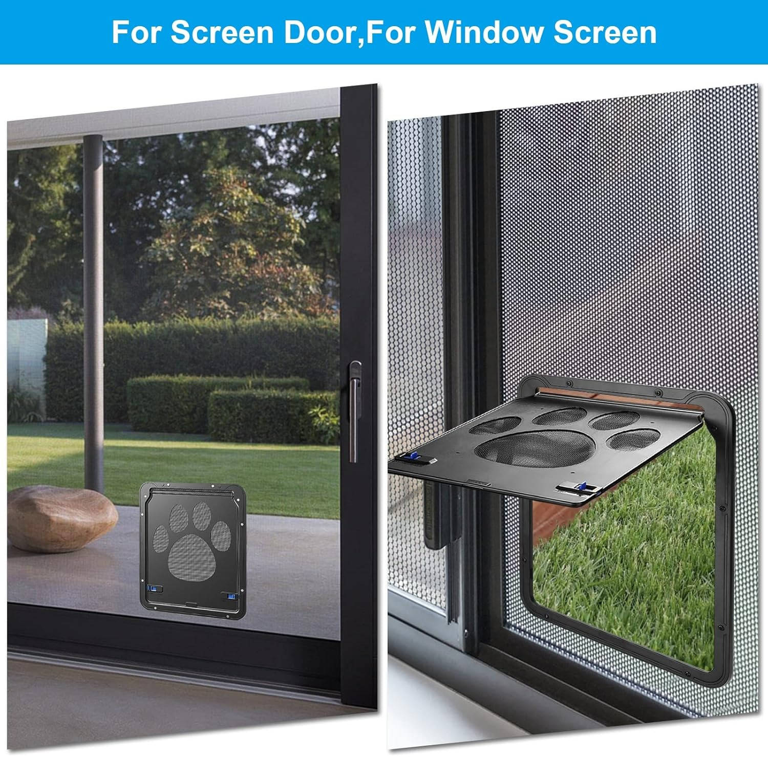 Pet Screen Door For Dogs And Cats - product detail 2