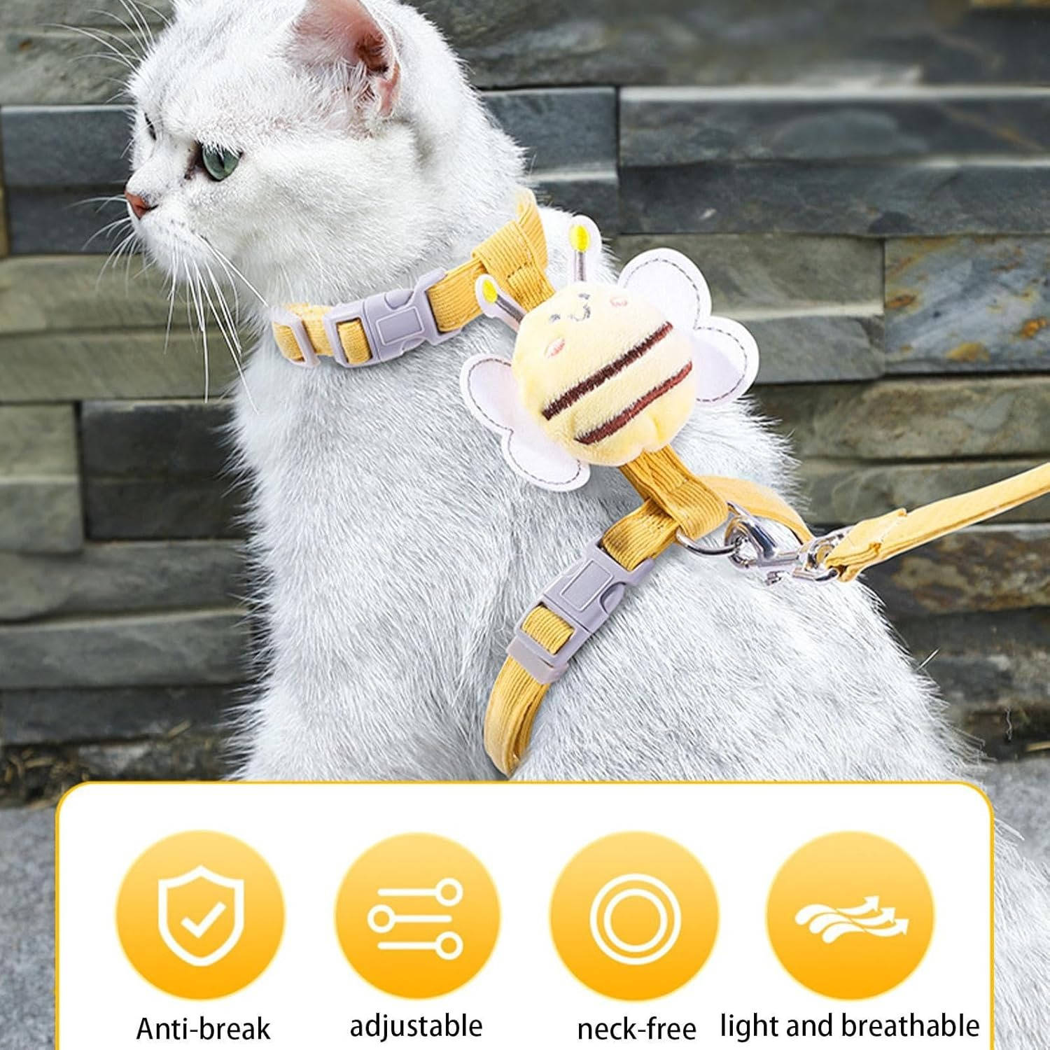 Cat Collar And Harness - product detail 2