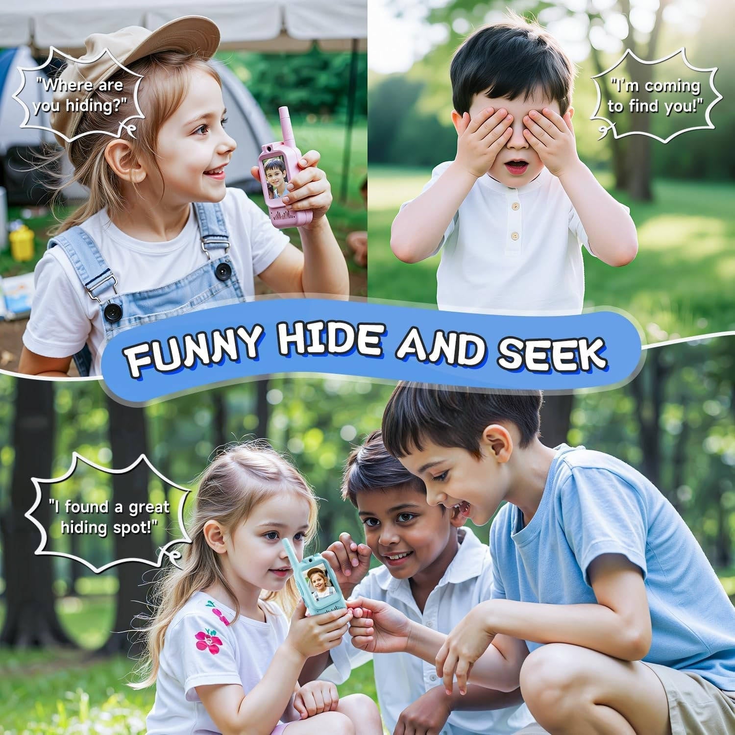 Kids Walkie Talkies Video Voice & Chat 2 Set - product detail 6